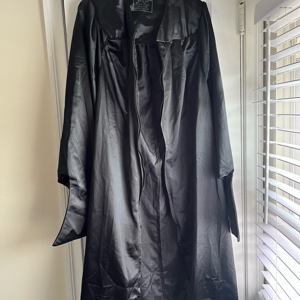 Graduation gown AND cap